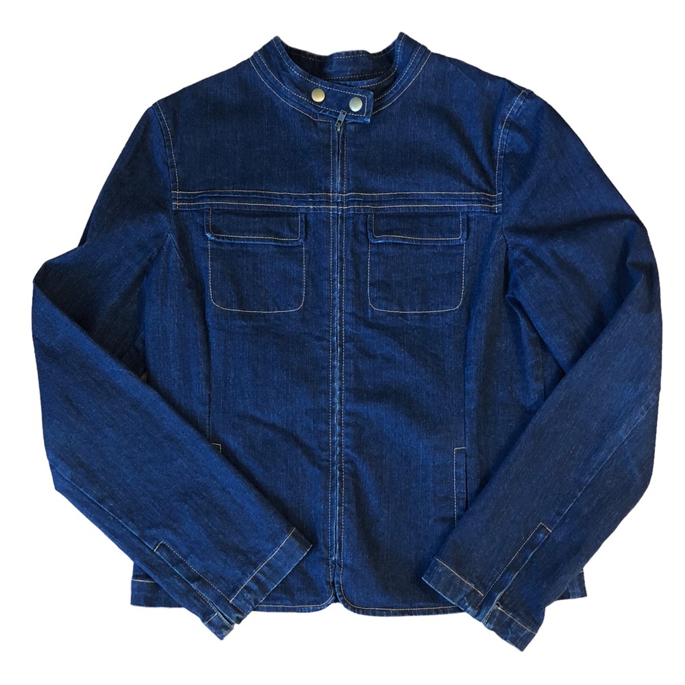LIKE NEW -Kenneth Cole New York Women’s Jean Jacket, Size 10